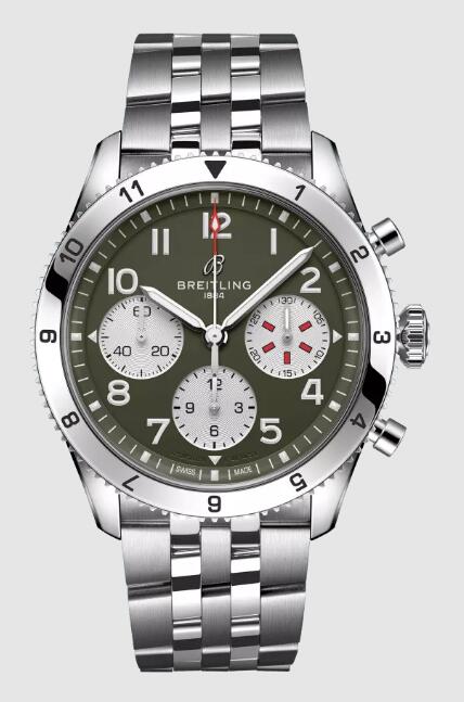 Review Breitling Classic AVI Chronograph Curtiss Warhawk Replica Watch A233802A1L1A1 - Click Image to Close